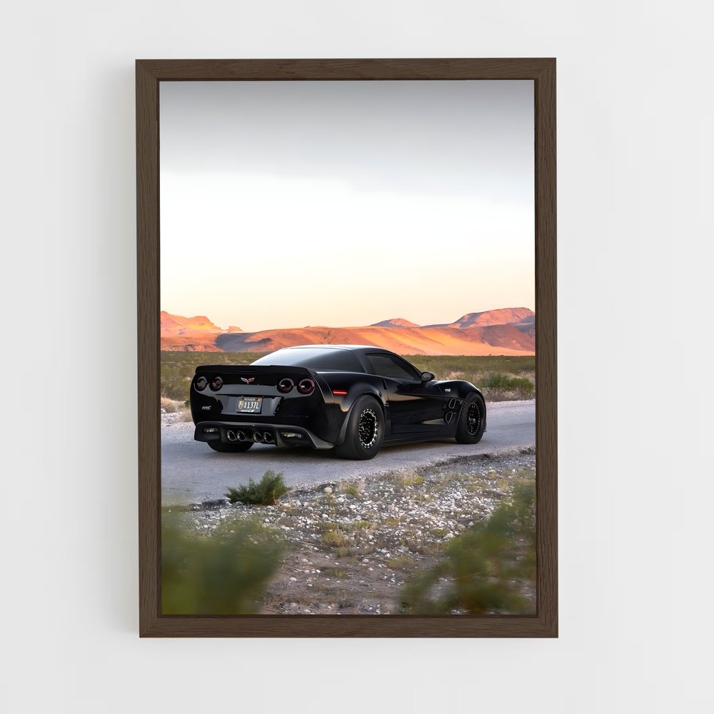 Poster Corvette GTR Evolution – affiche Chevrolet (vue 5)